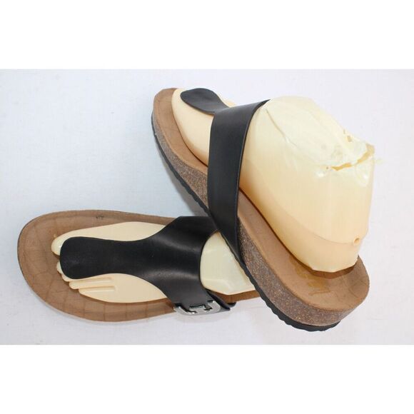 Sam Edelman Size 9 Black Slip On Sandals - Picture 1 of 11